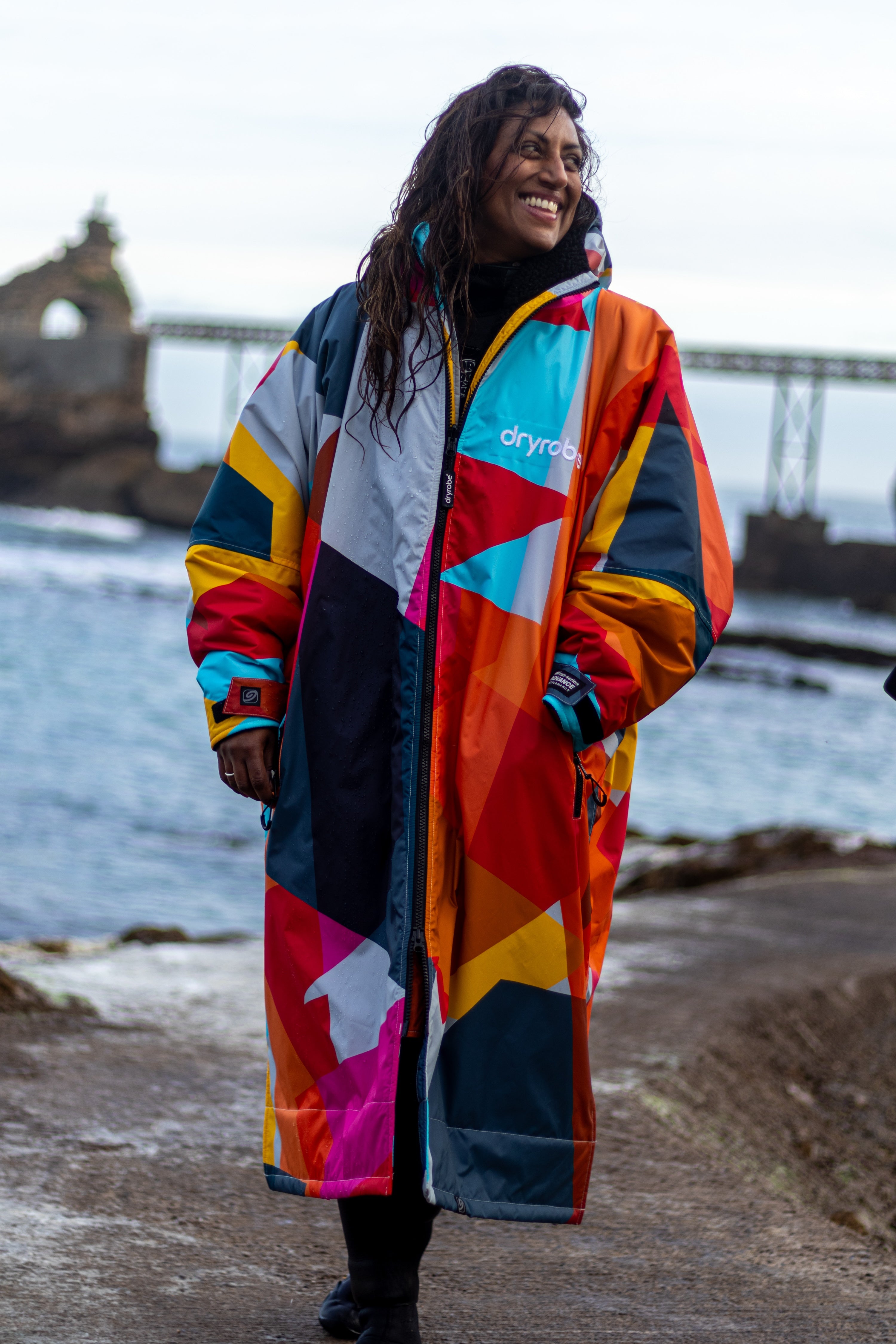 Dryrobe Adults Dryrobe Advance Long Sleeve Abstract