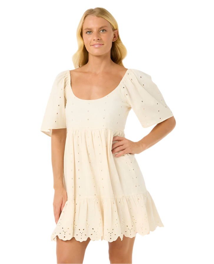 Rip Curl San Carlos La Joya Short Sleeve Mini Dress Lily