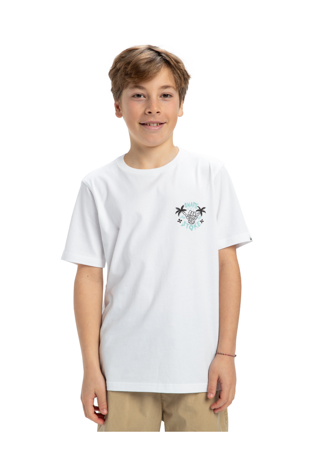 Quiksilver Share The Stoke Kids T-shirt White