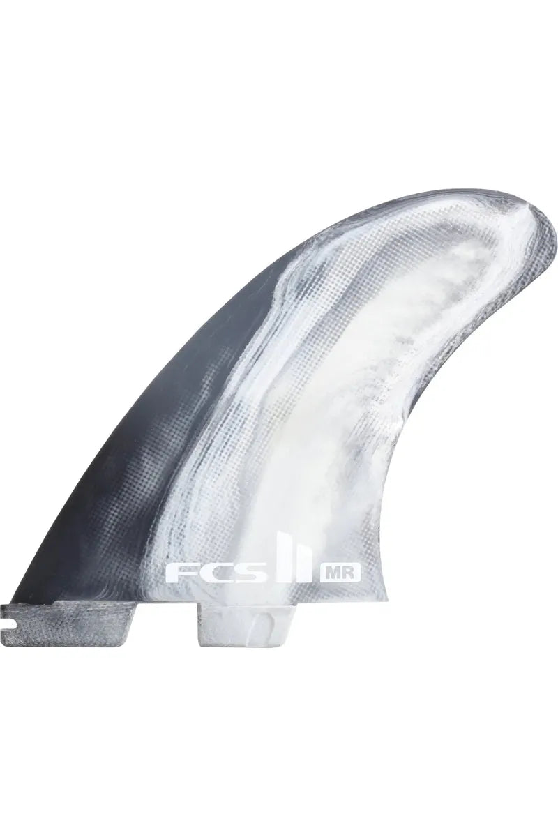FCS II MR Twin+1 PC X Large Fins Black White