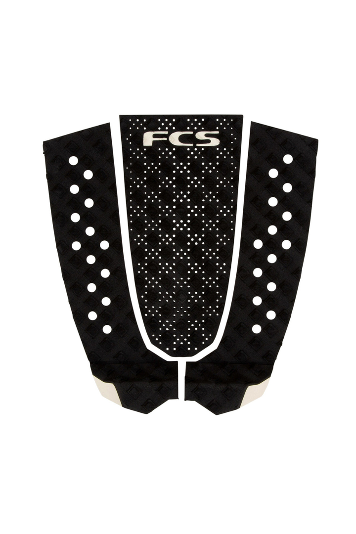 Black FCS surfboard tail pad 