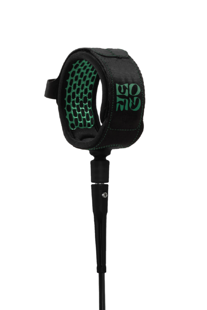 FCS Yago Dora Signature Comp Essential Leash in Black/Green