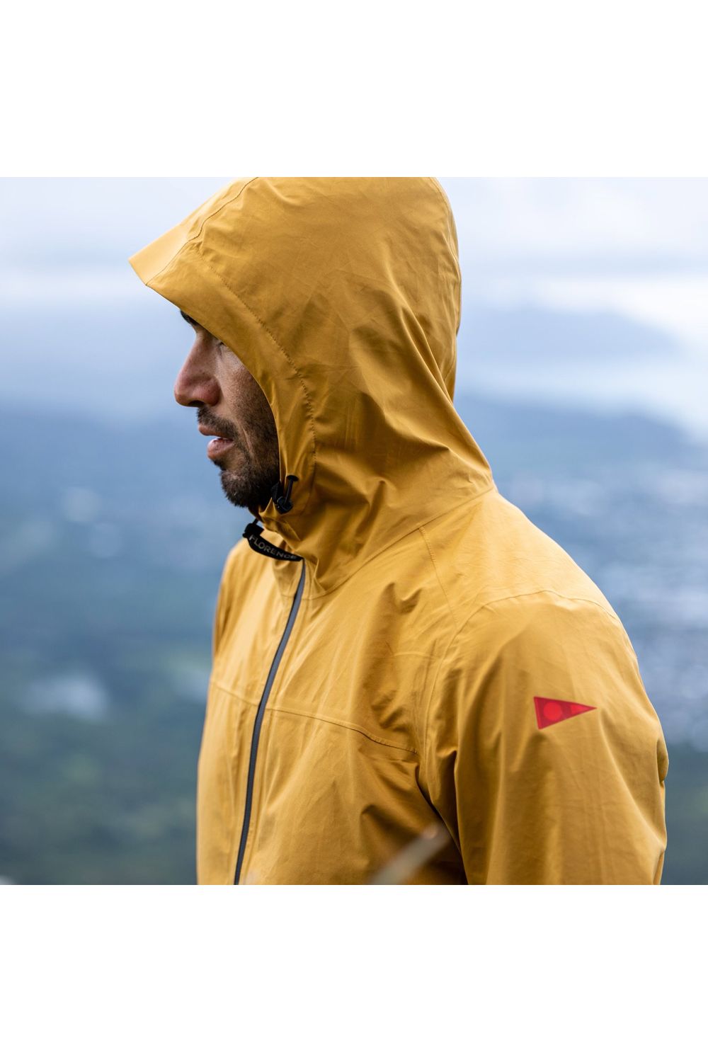 Florence Marine X Rain Pro 2.5 Layer Waterproof Shell Mustard