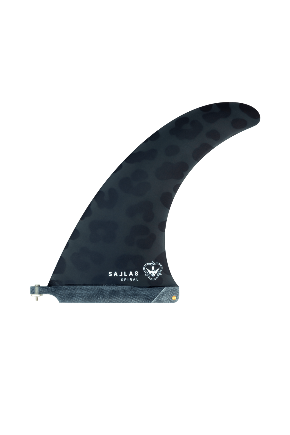 Flying Diamonds Kai Sallas Spiral Surfboard Single Fin in Black Leopard