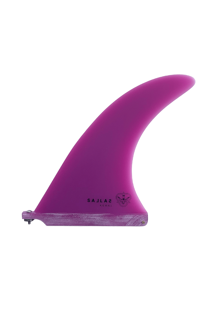 Pink Flying Diamonds Kai Sallas x Keani Canullo Surfboard Single Fin