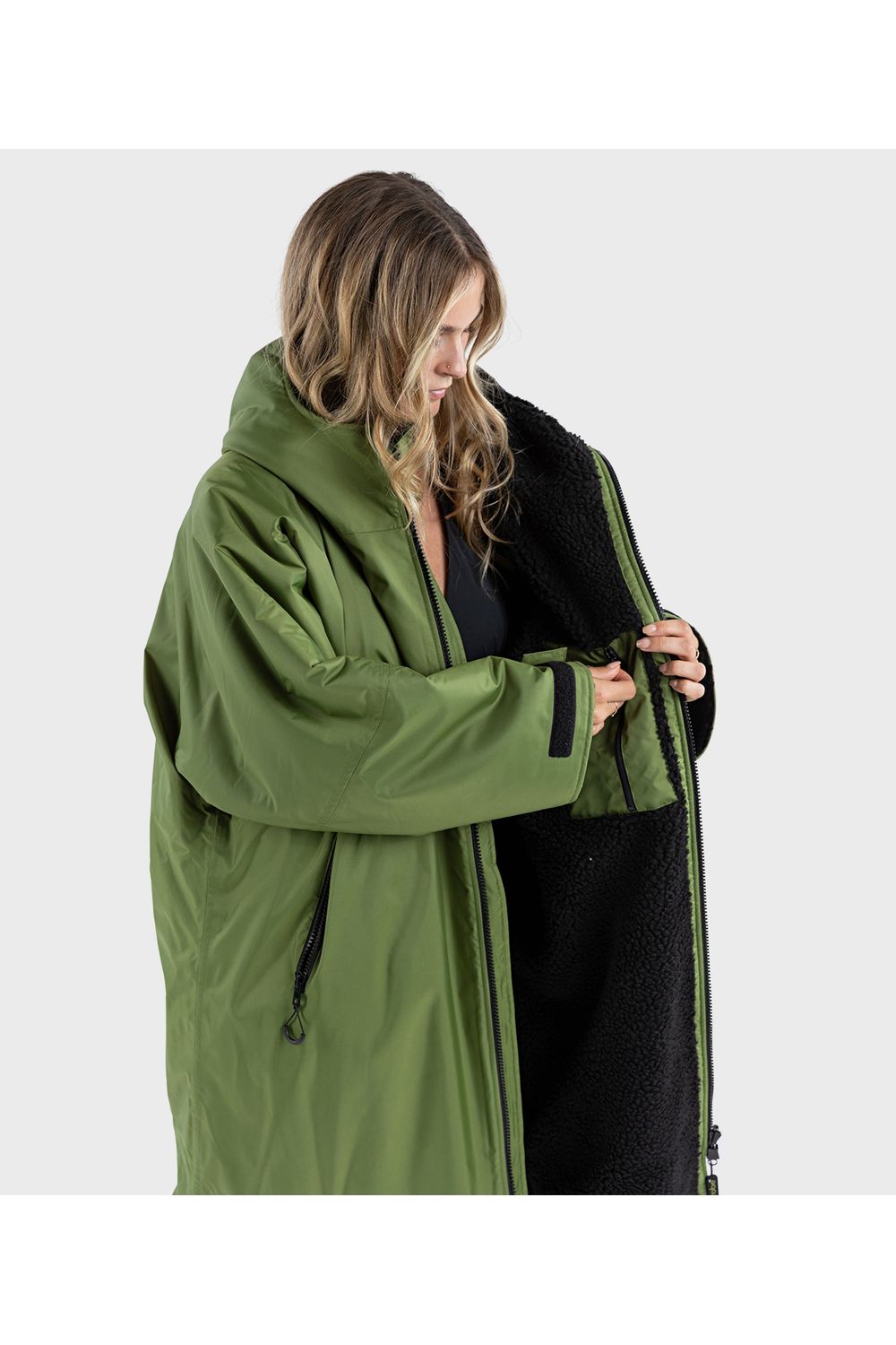 Dryrobe Advance Long Sleeve Green/Black