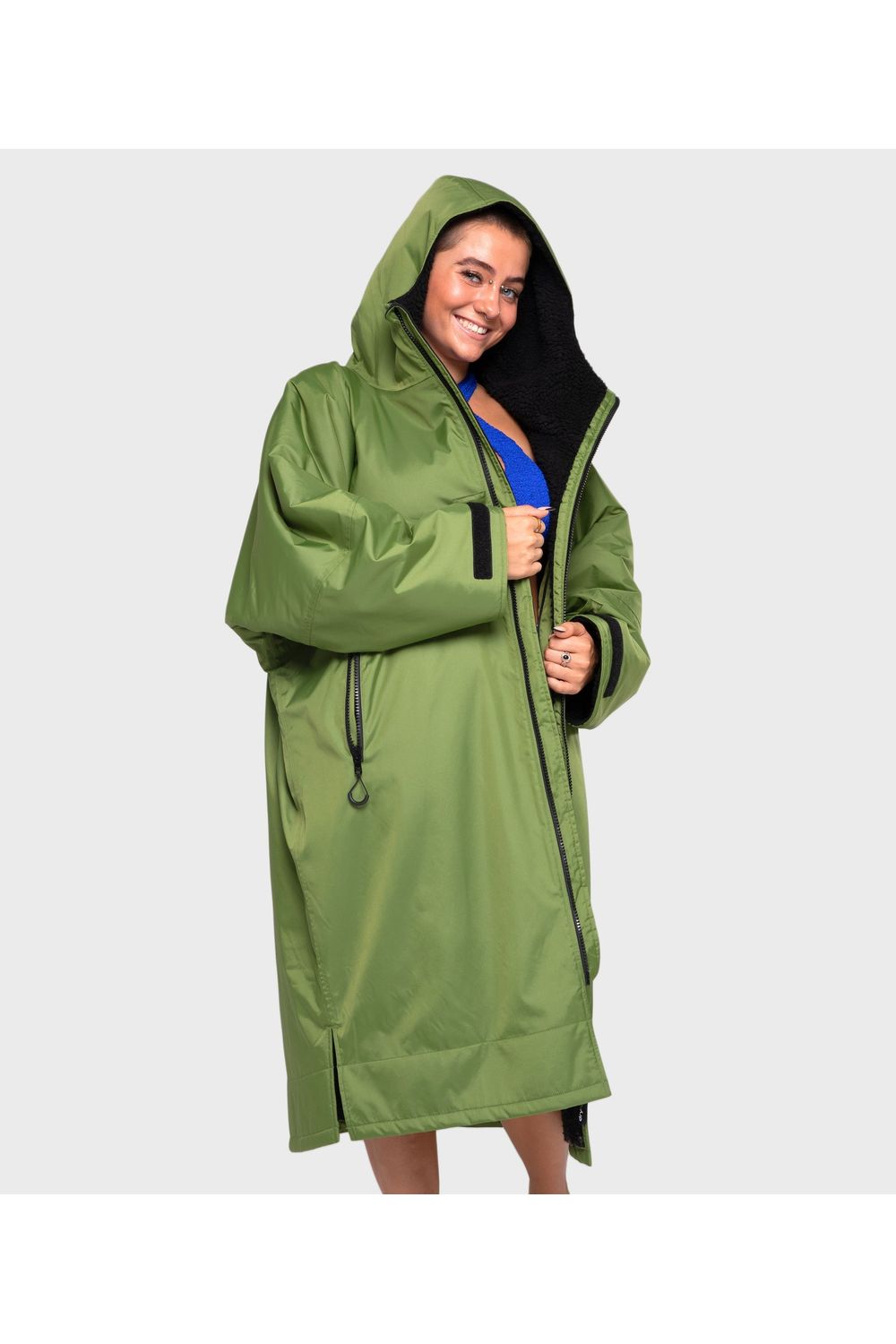 Dryrobe Advance Long Sleeve Green/Black