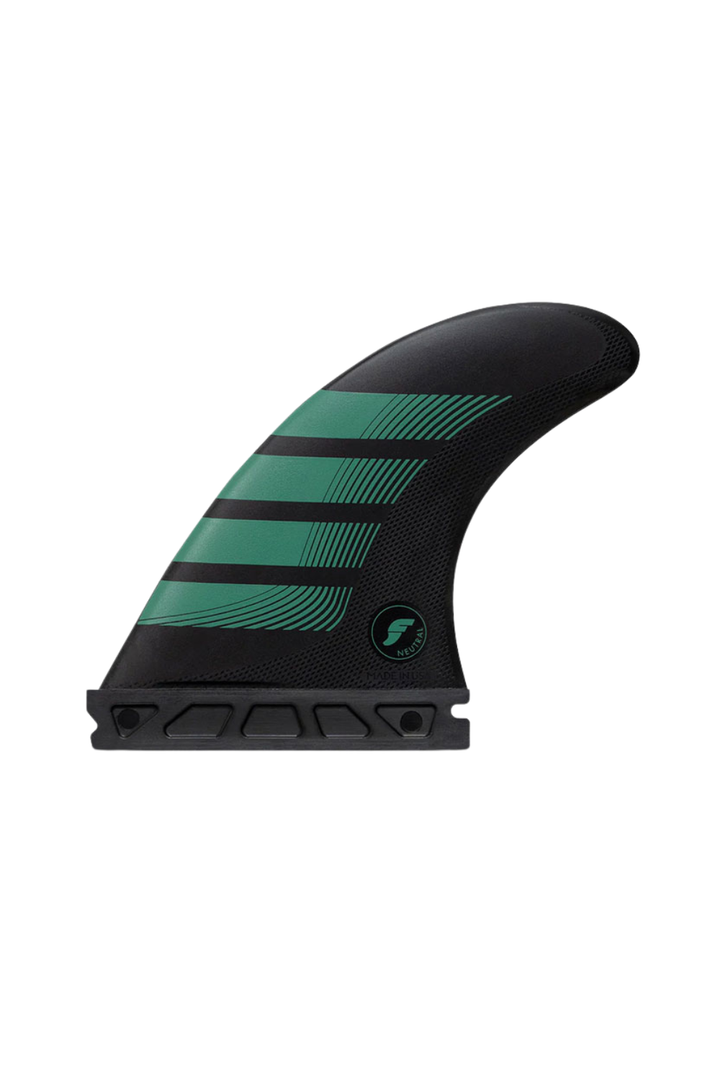 Futures F6 Alpha Thruster Surfboard Fins Carbon Teal
