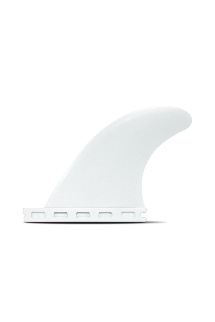 White surfboard fin