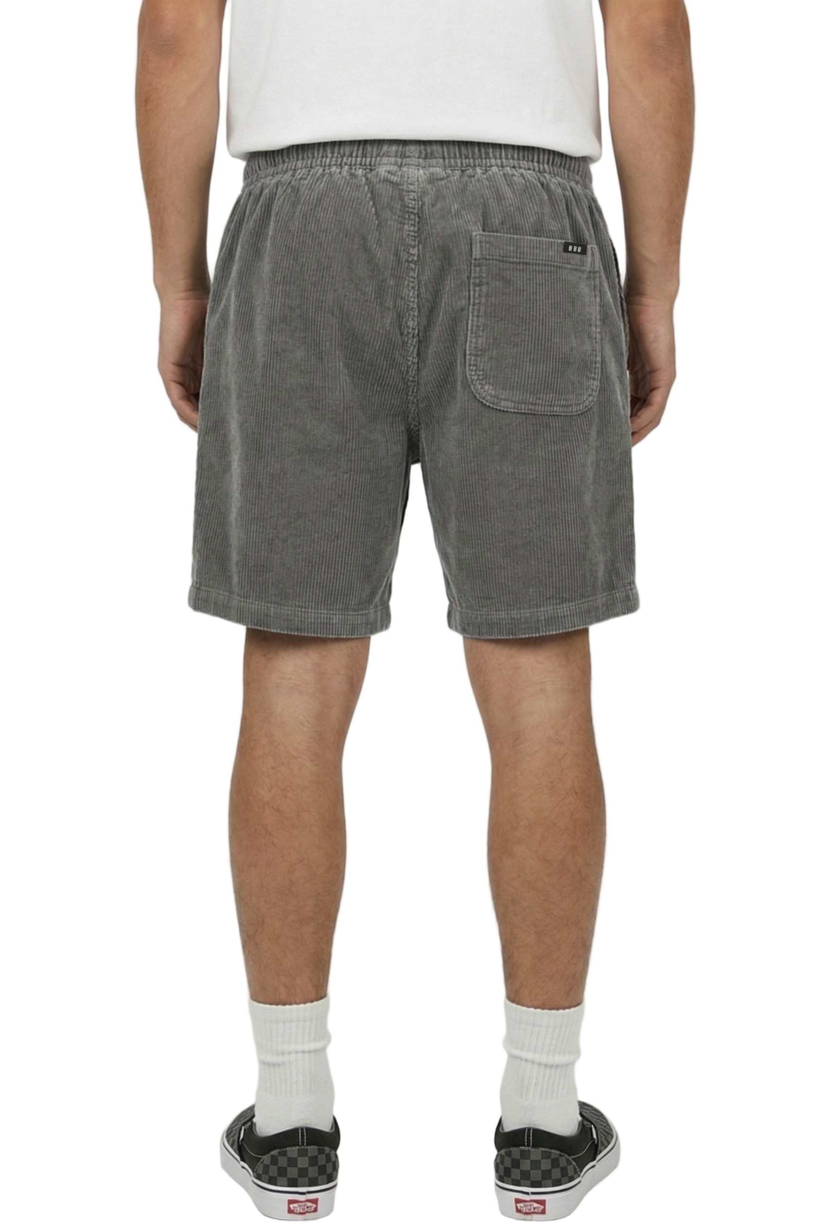 BamBooBay Chill Cord Shorts Grey