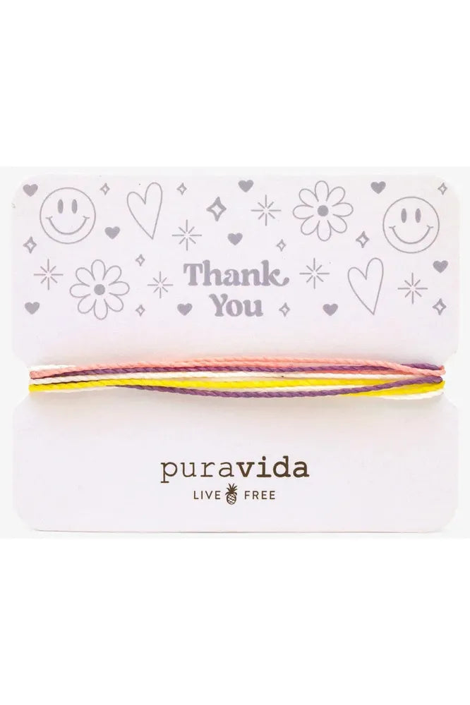 Pura Vida Gifting Original Bracelet Thank You