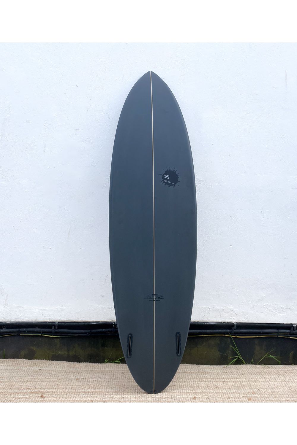 Tiki Custom Surfboard - 6'6 Drifter Twin - Iron Grey