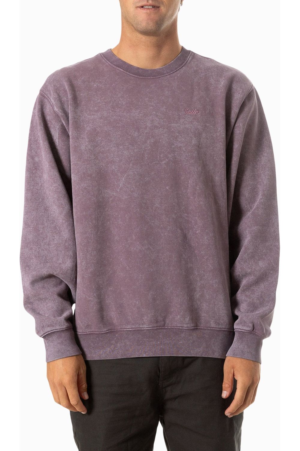 Katin Emb. Crew Fleece Auralite Sand Wash