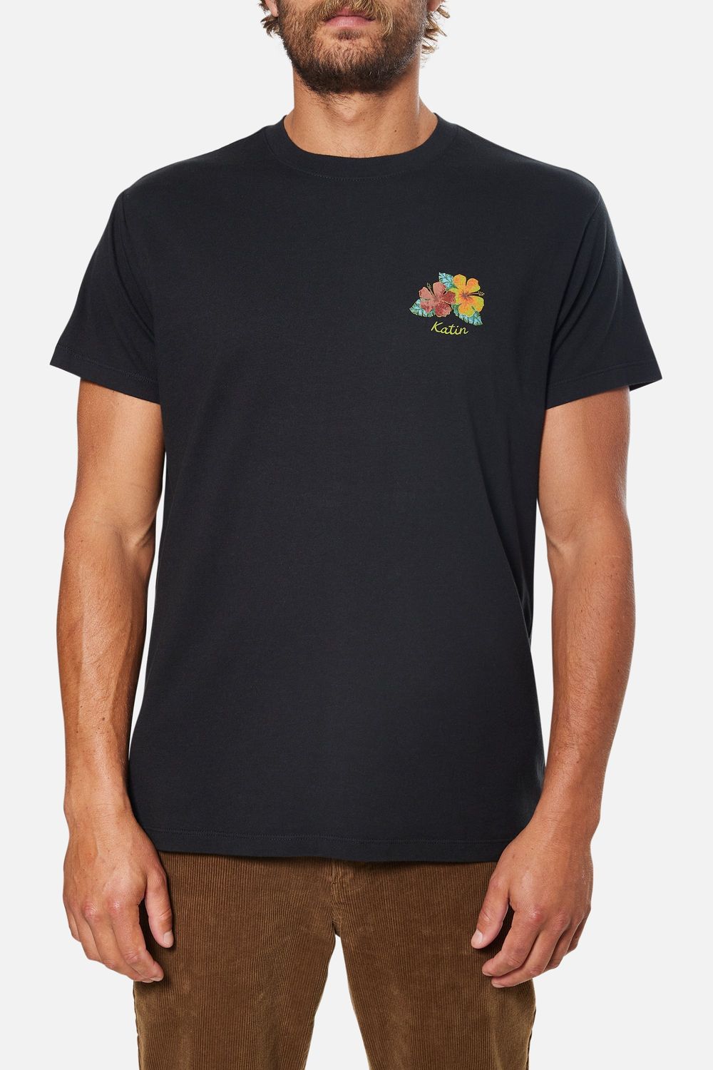 Katin Flora T-Shirt Black Wash