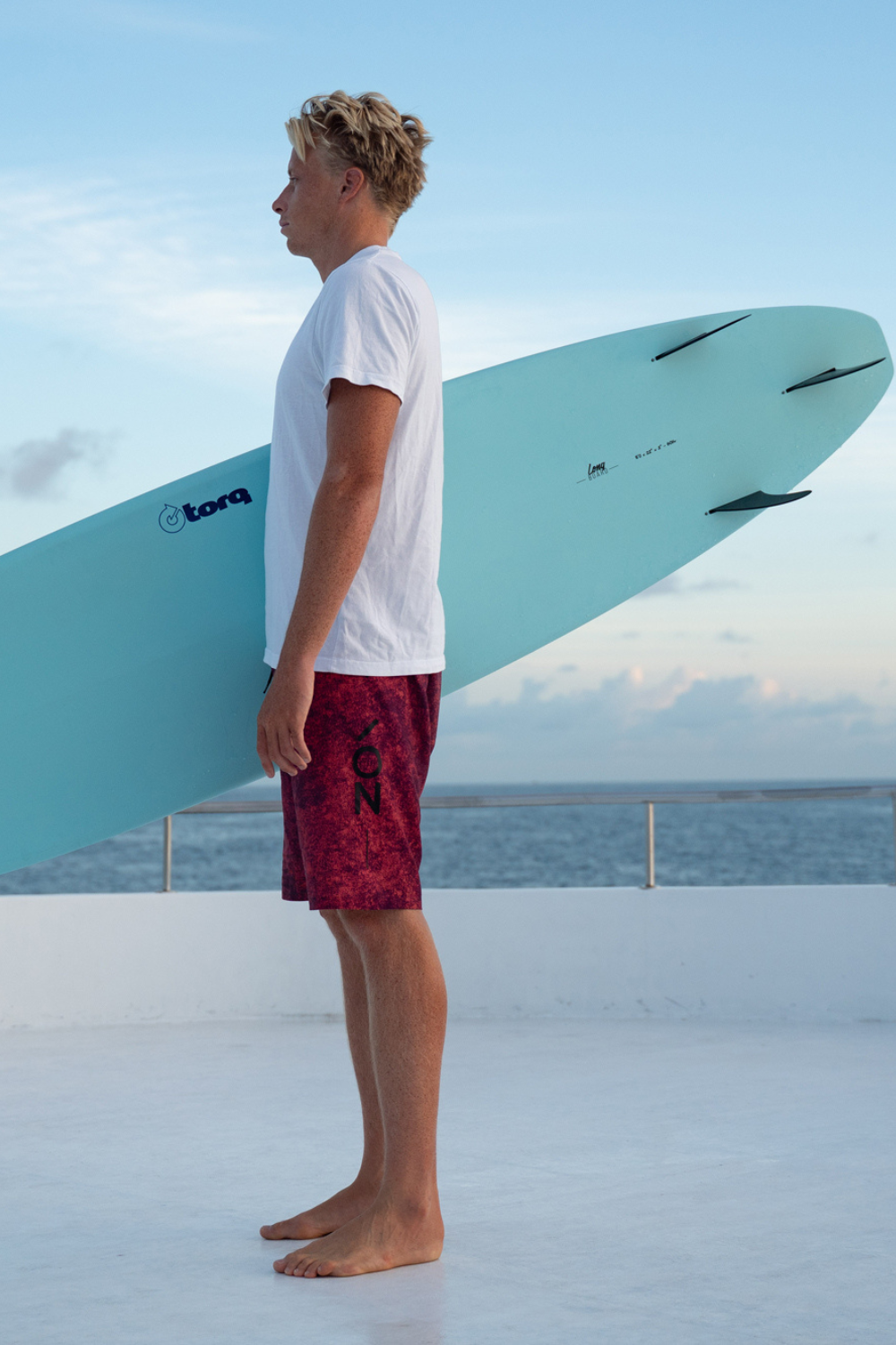 Torq Longboard TET Surfboard Laguna Pacific Blue