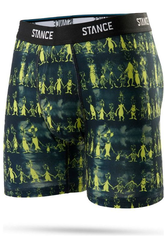 Stance Down In Whoville Boxer Brief Black