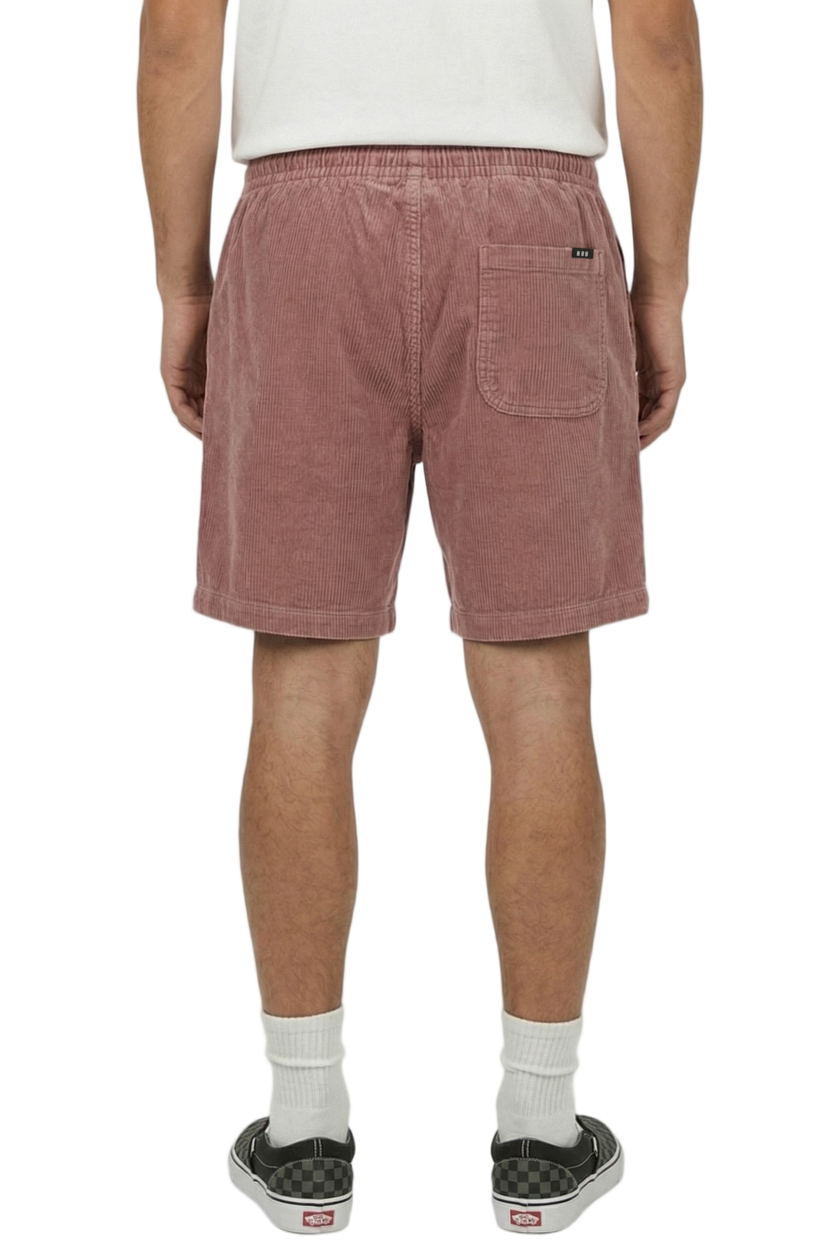 BamBooBay Chill Cord Shorts Mauve