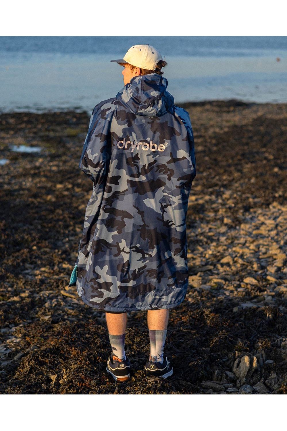 Dryrobe Advance Adult Long Sleeve Blue Camo Blue