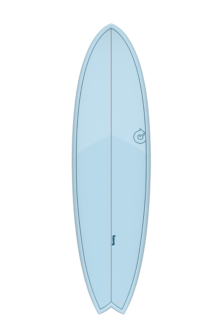 Torq Mod Fish TET Surfboard Laguna Artic Blue