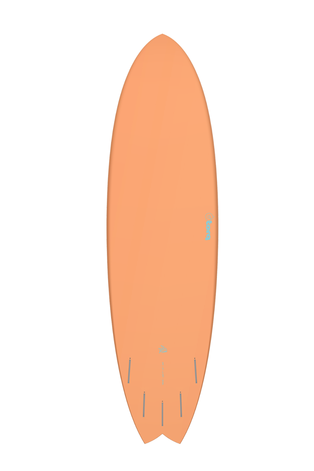 Torq Mod Fish TET Surfboard Pop Coral