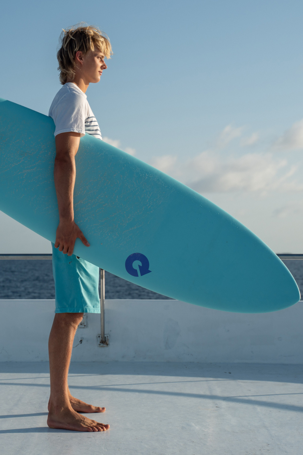 Torq Mod Fun TET Surfboard Pop Cobalt