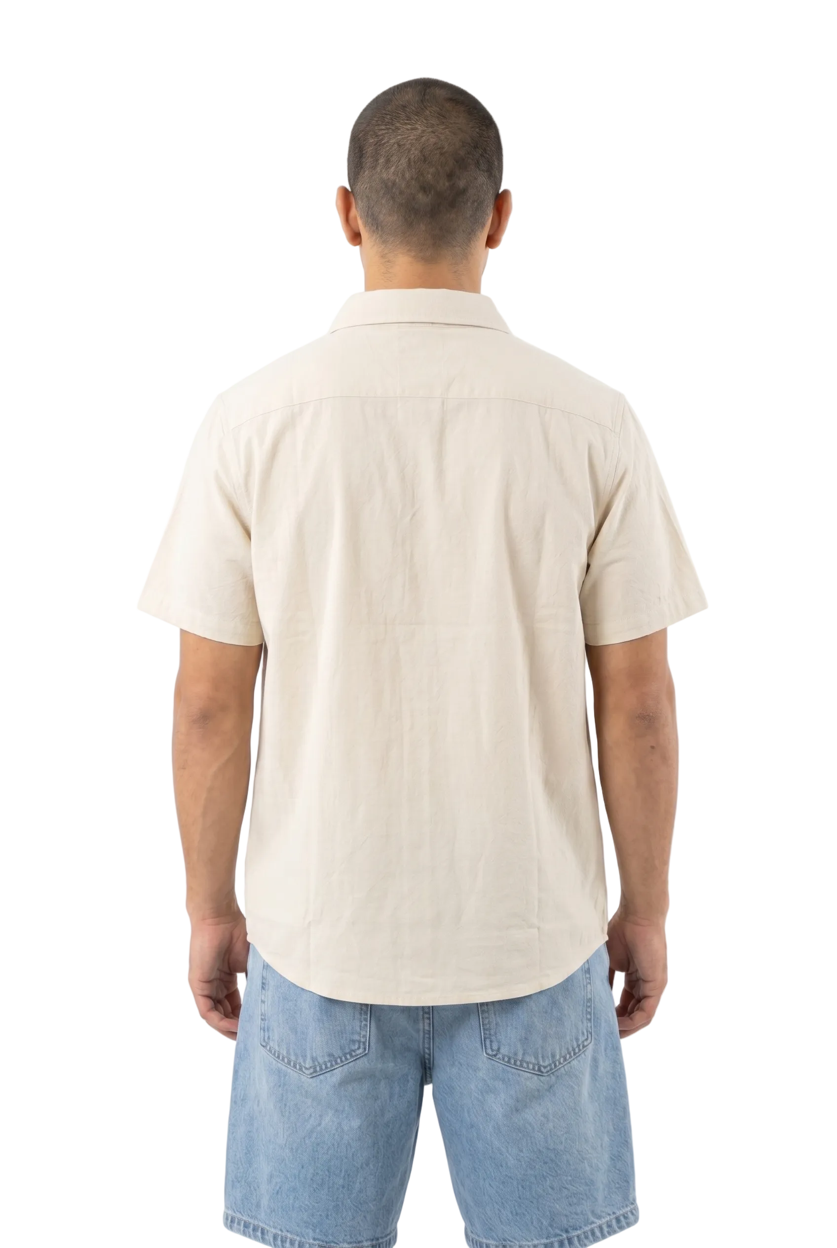 Tiki Shoreline Mens Shirt Off White