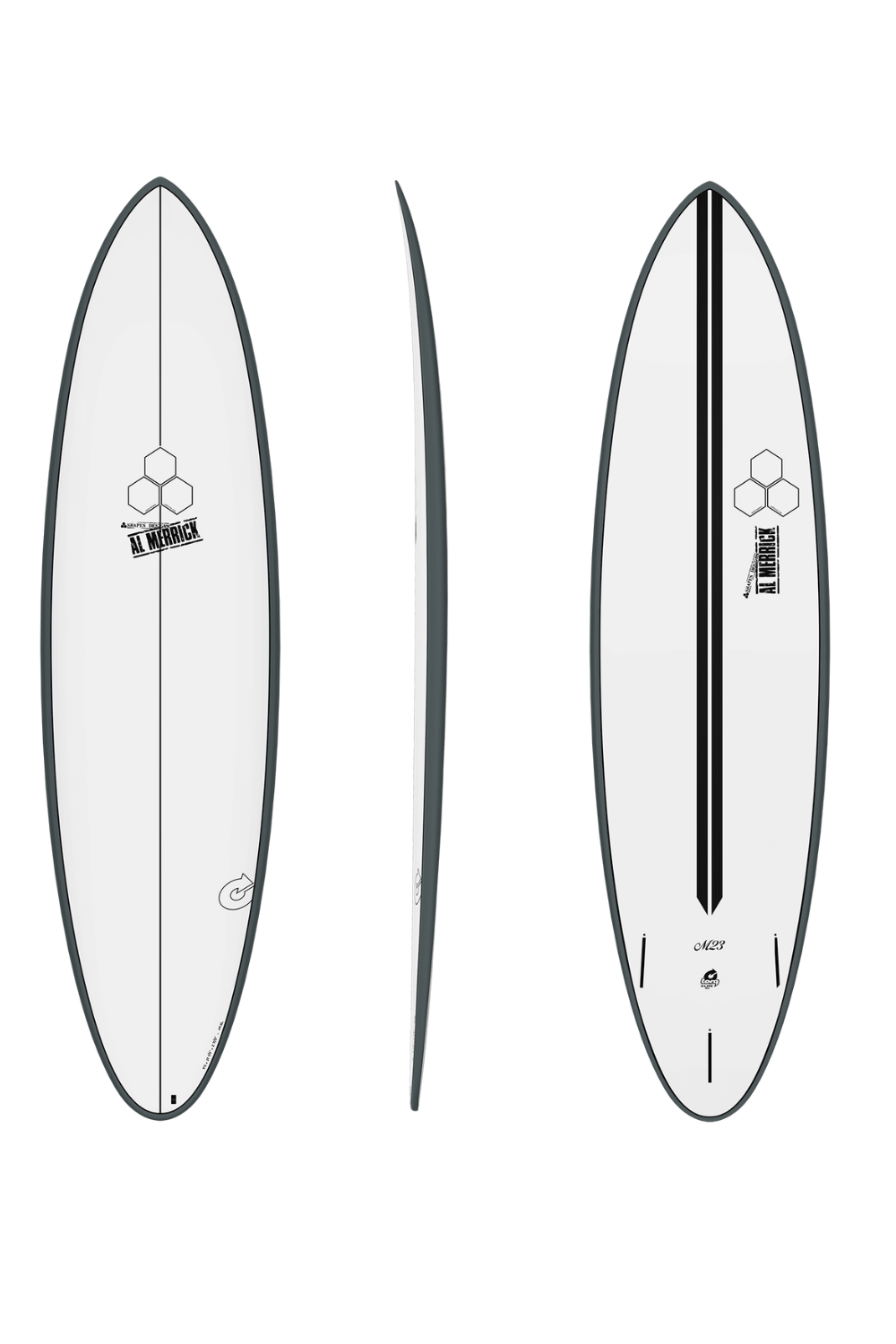 Torq X-lite M23 Surfboard Graphite + Pinline