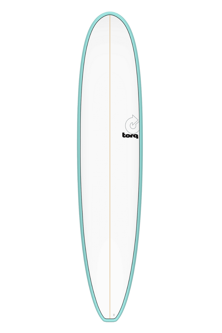 Torq TET Longboard Surfboard Teal Pinline