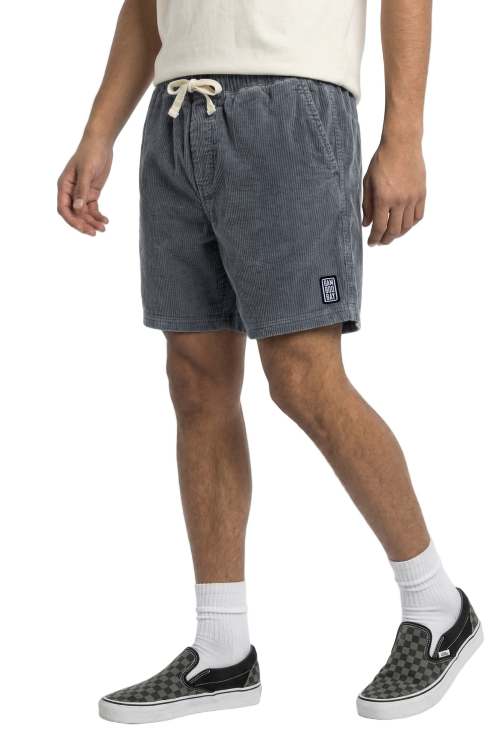 BamBooBay Chill Cord Shorts Navy