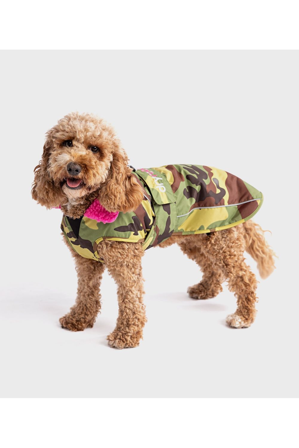 Dryrobe Dog Camouflage Pink