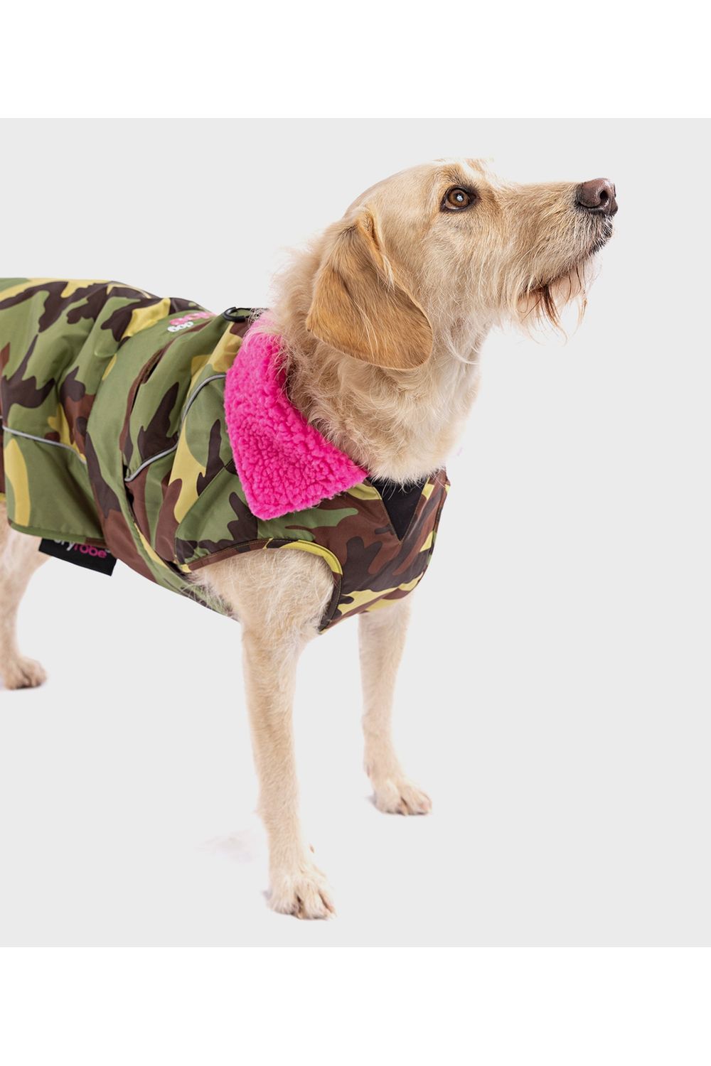 Dryrobe Dog Camouflage Pink
