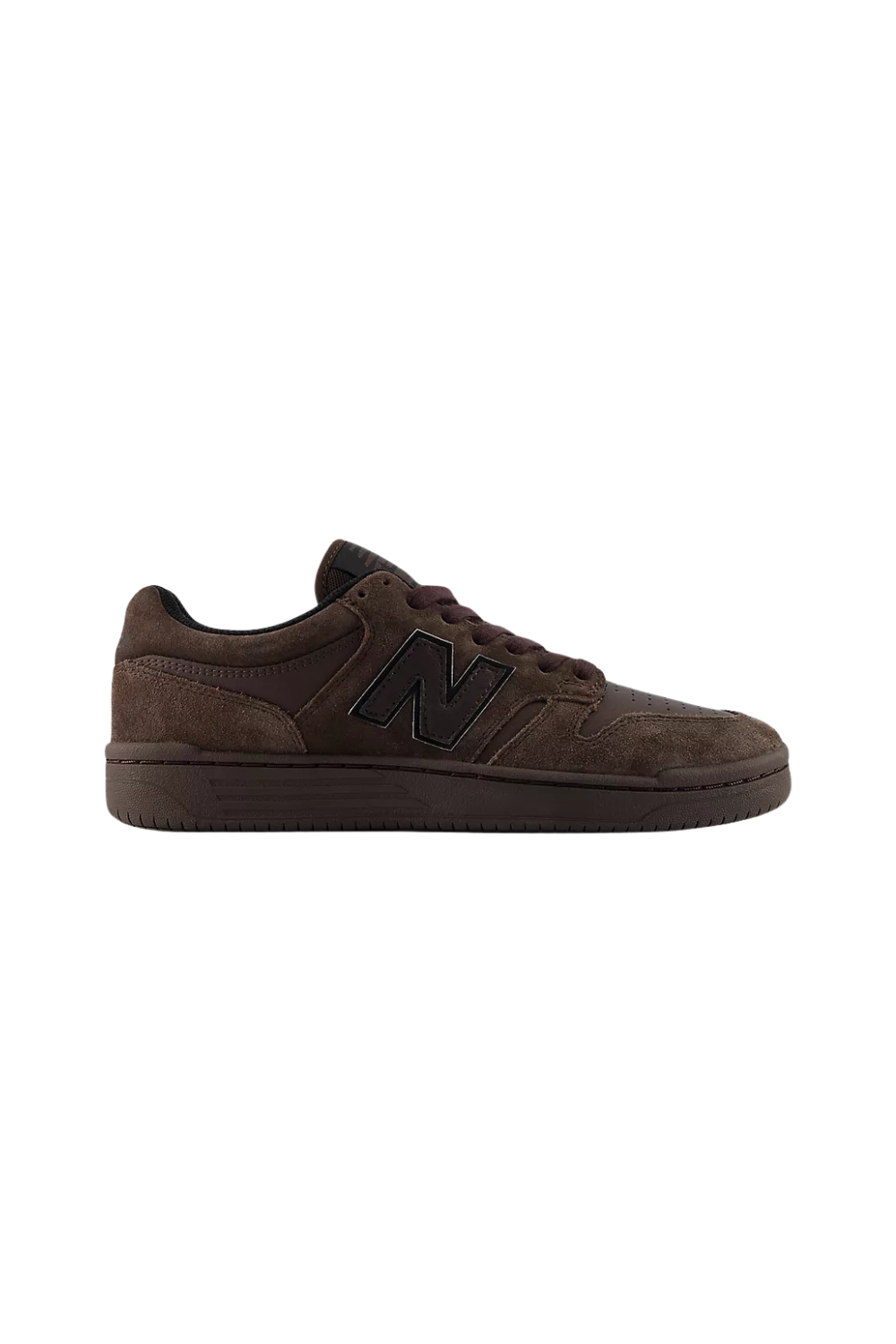 Brown New Balance sneaker