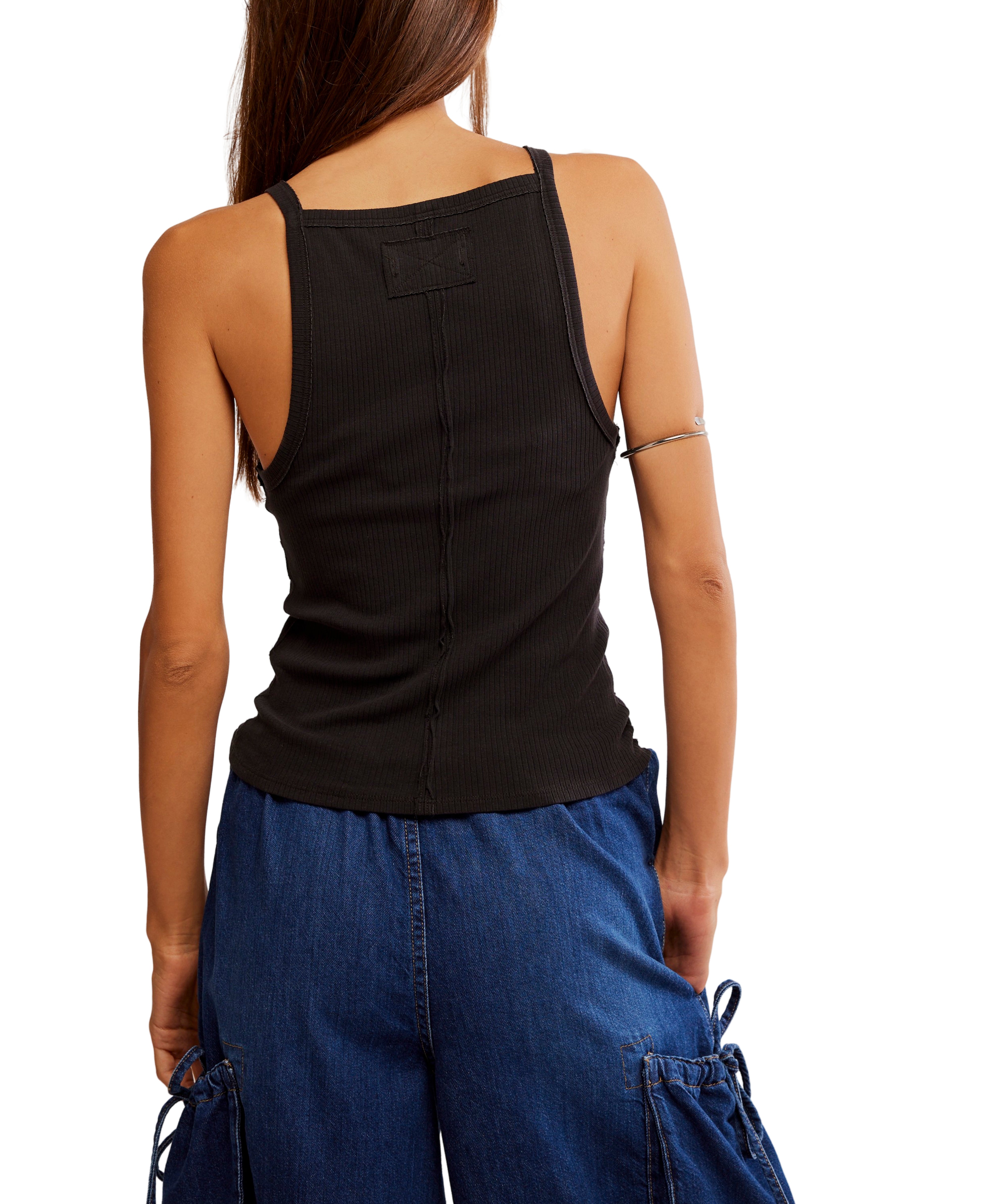 Free people Mia Tank Black