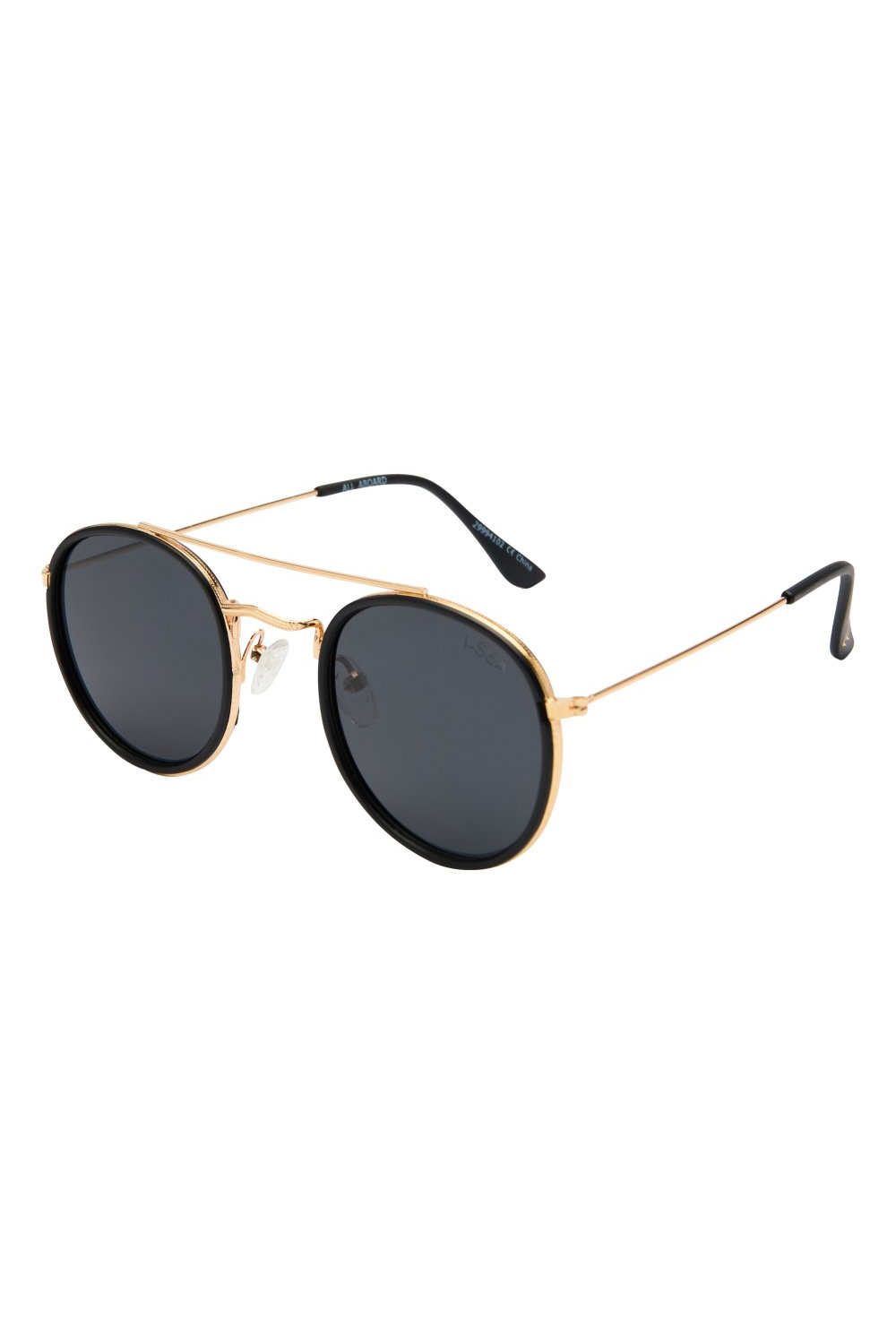 I-Sea All Aboard Sunglasses Black/Smoke Polarized