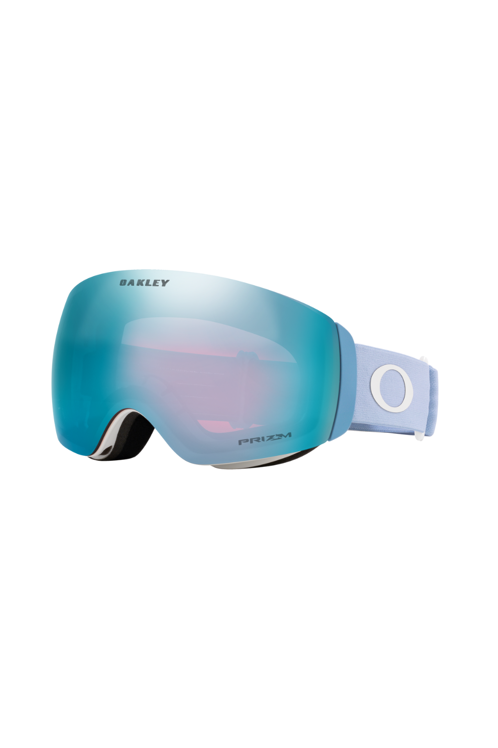 Oakley Flight Deck M Snow Goggles Prizm Snow Sapphire Iridium Lenses, Matte Stonewash Strap