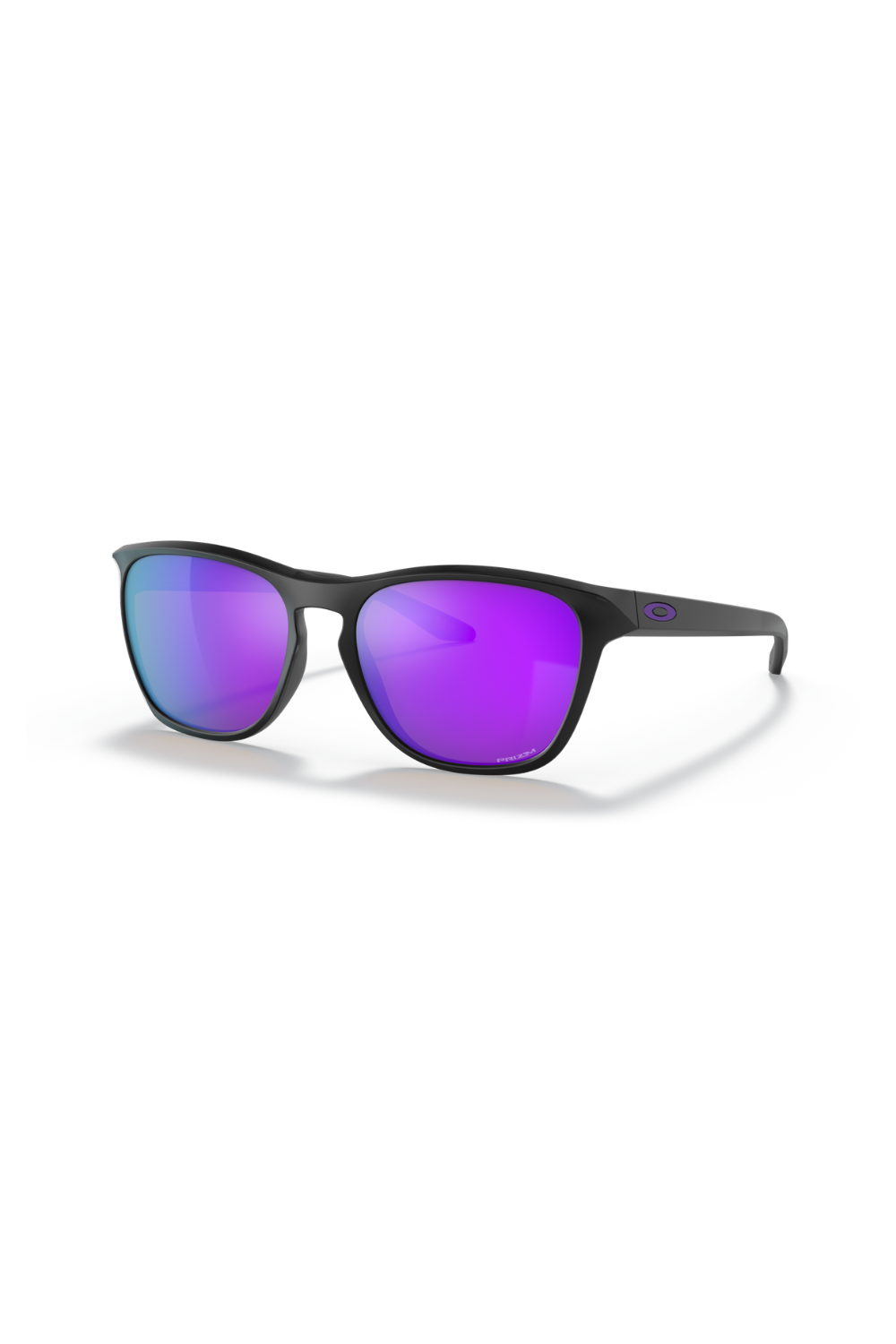 Oakley Manorburn Sunglasses with Prizm Violet Lenses and Matte Black Frame