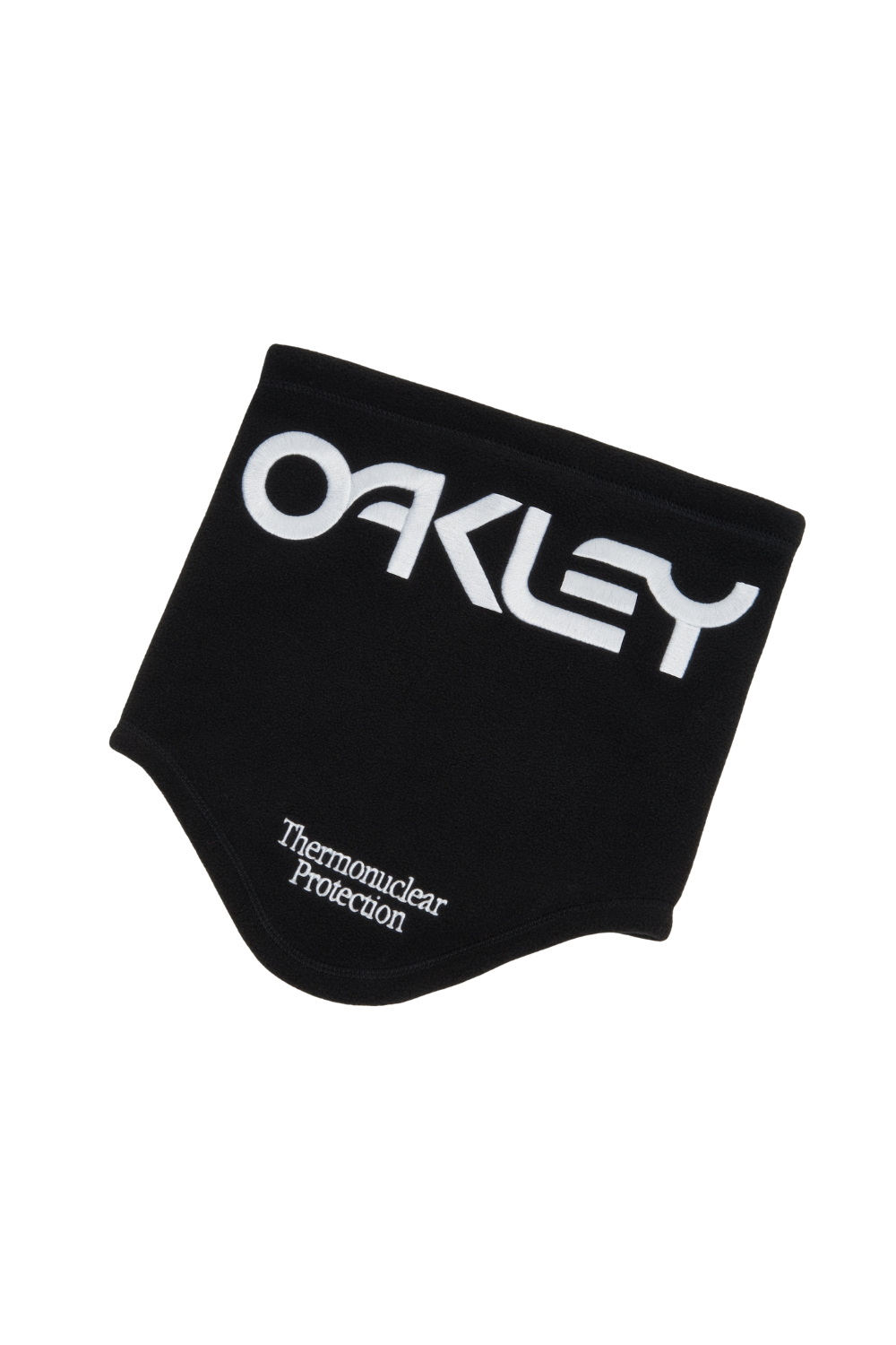 Black Neck Gaiter in black with Oakley branding