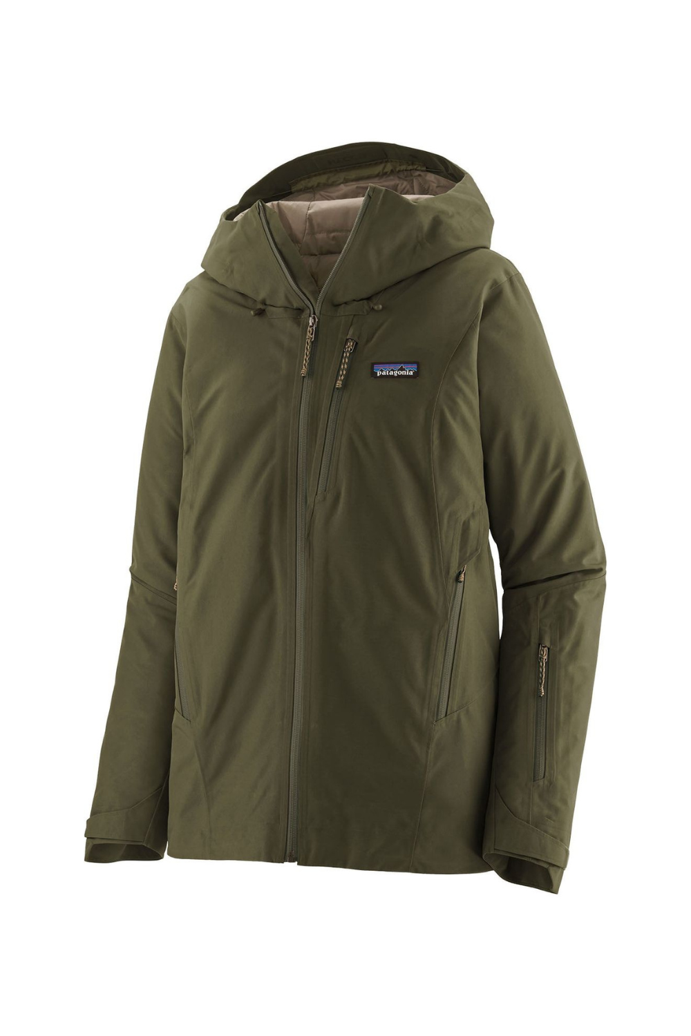 Patagonia Womens Insulated Storm Shift Snow Jacket Pine Needle Green