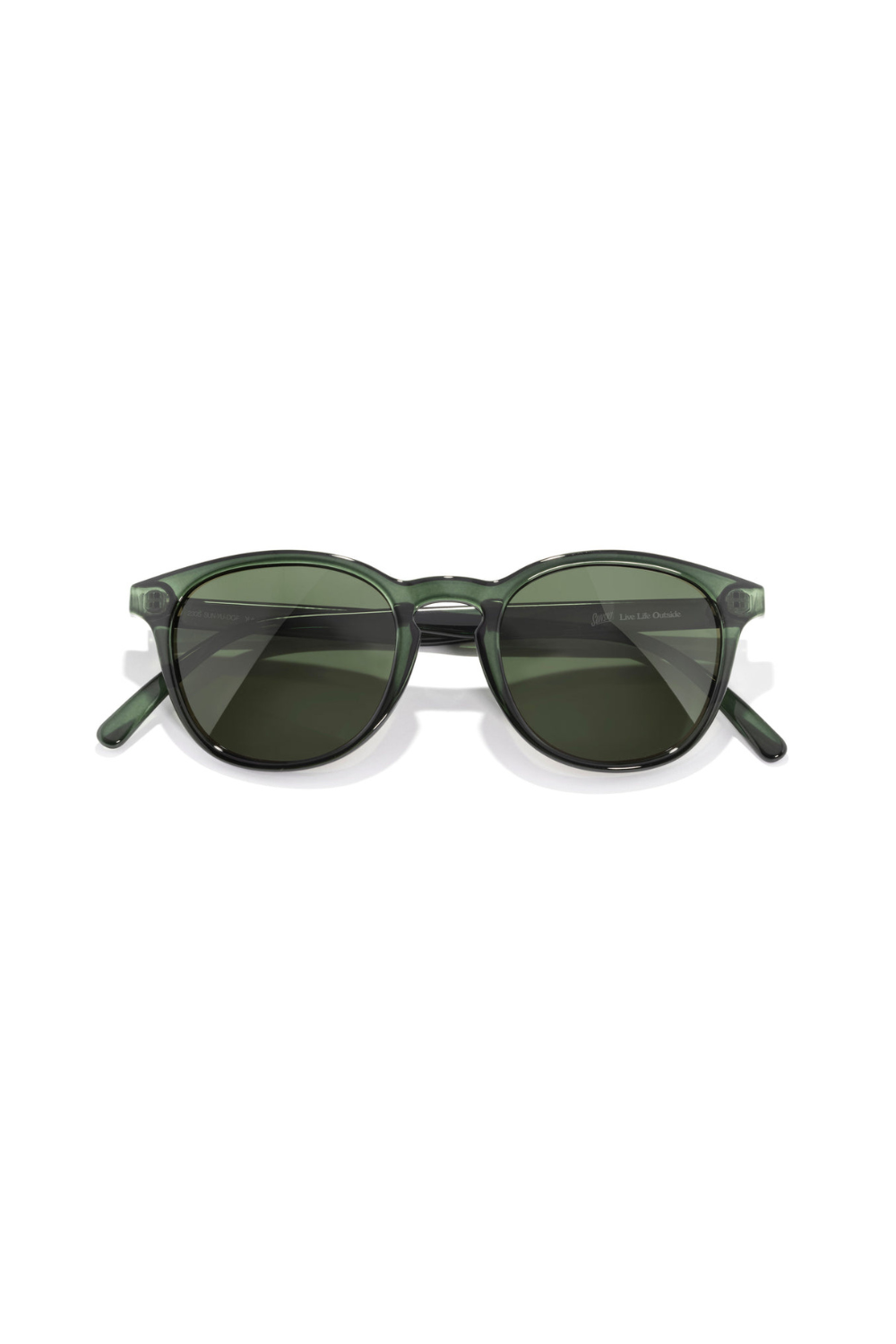 Sunski Yuba Sunglasses Deep Green Forest