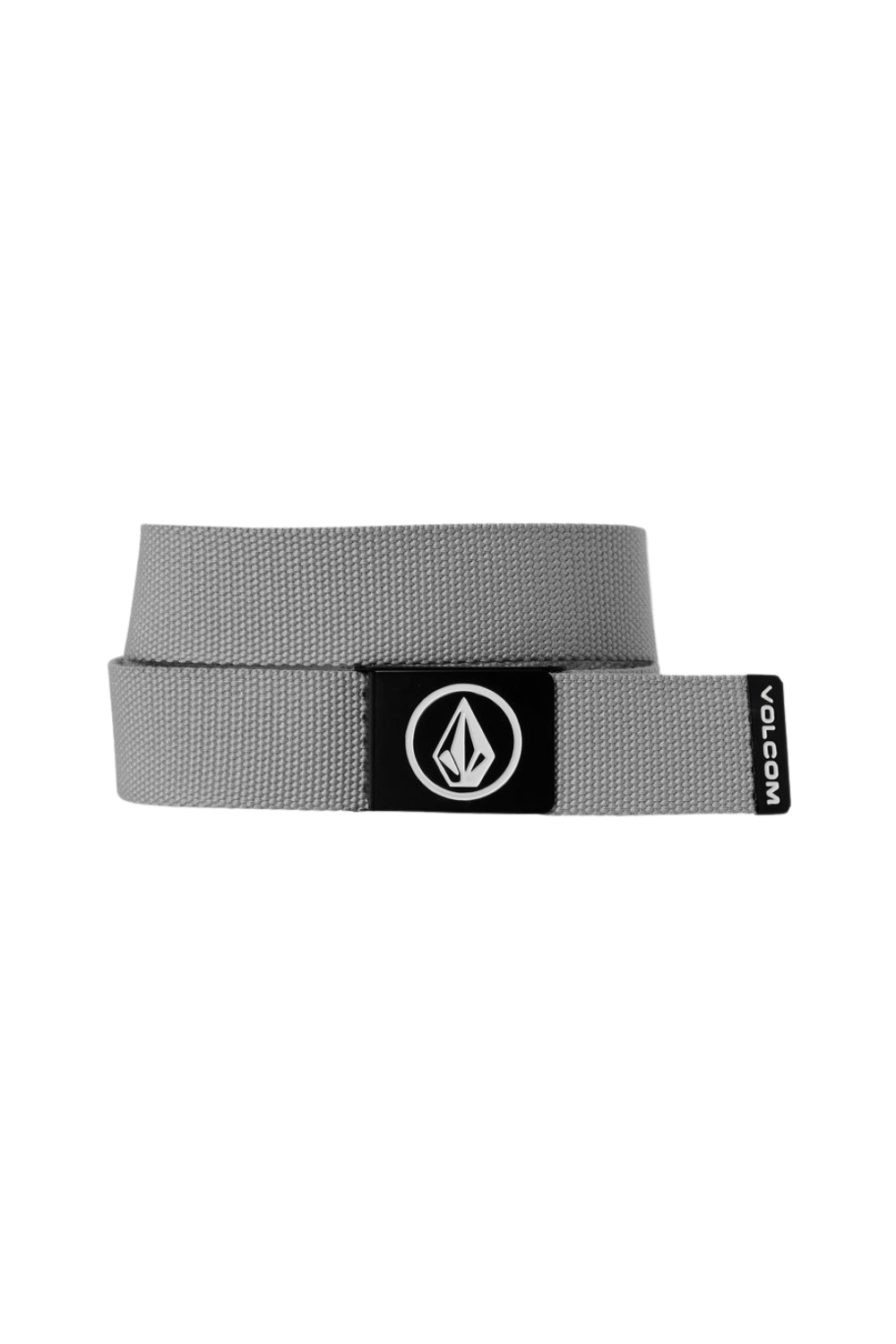 Volcom Circle Web Mens Belt Heather Grey