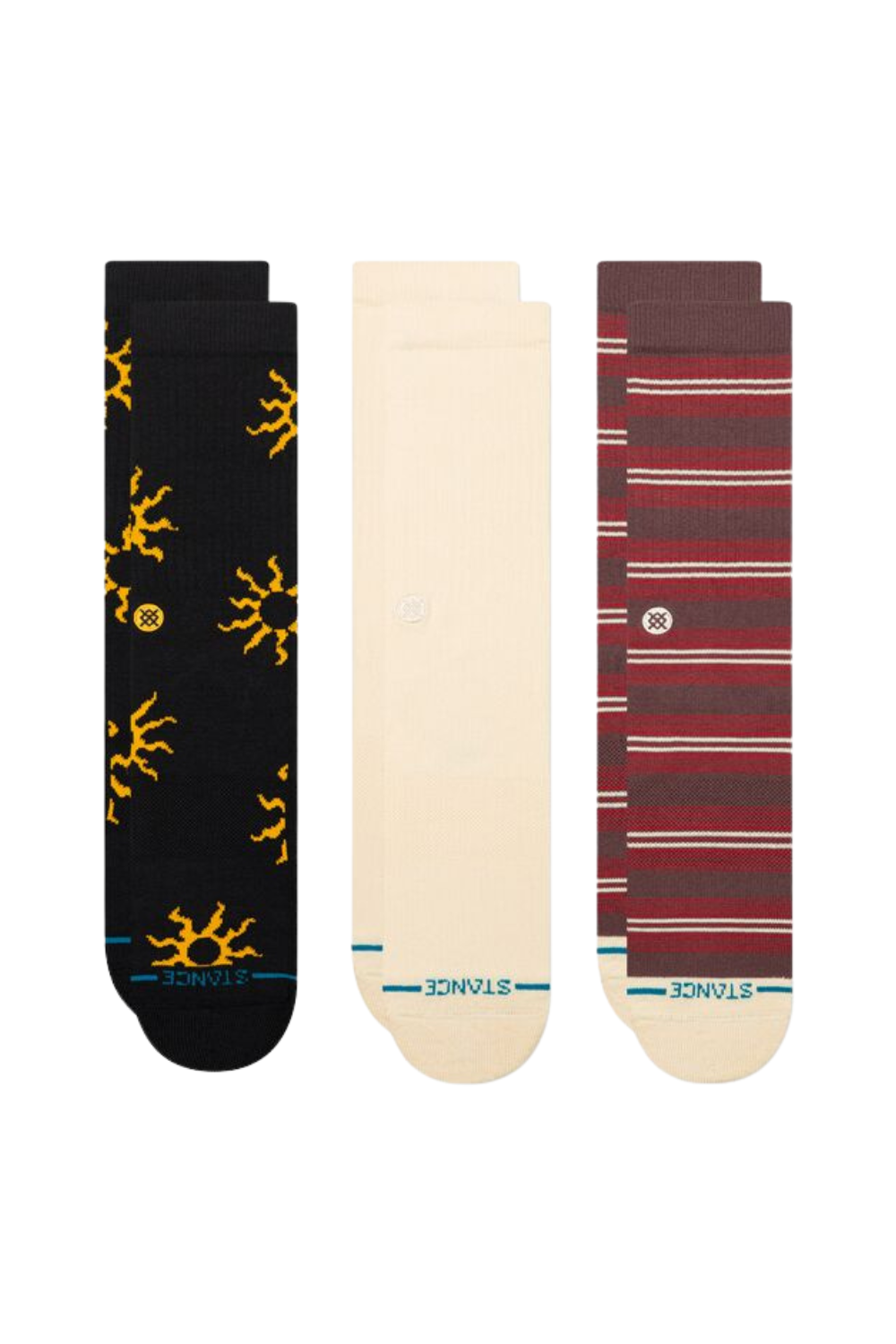 Stance Heatwave Crew Socks 3 Pack Multi
