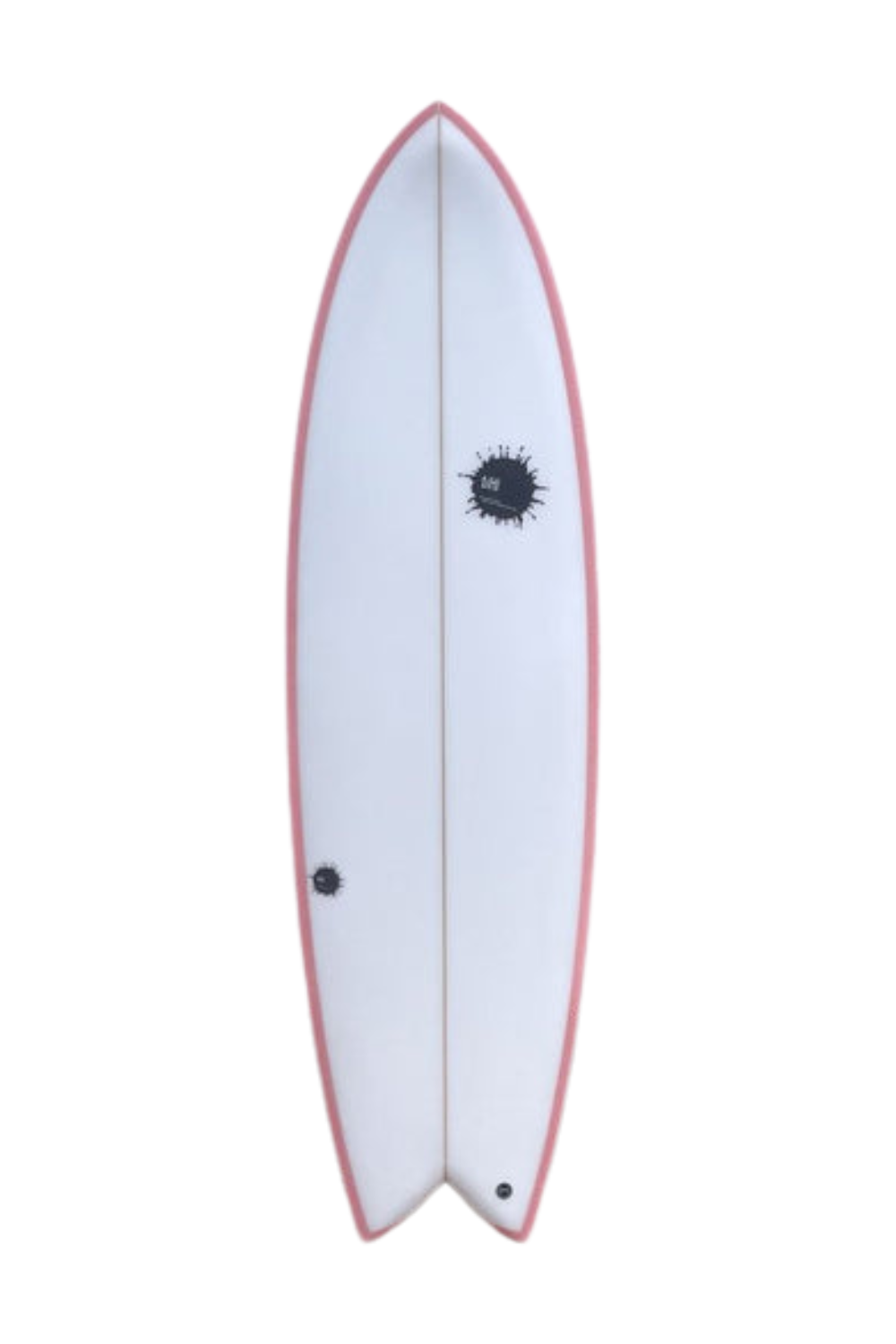 Tiki Custom Surfboard - 5'10 Parrot Twin - Pink