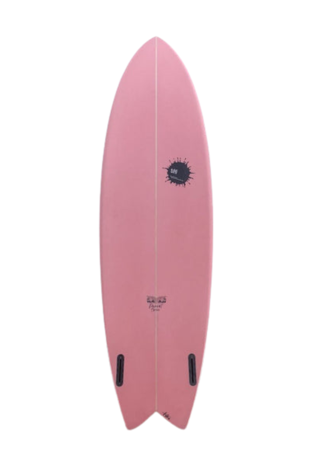 Tiki Custom Surfboard - 5'10 Parrot Twin - Pink