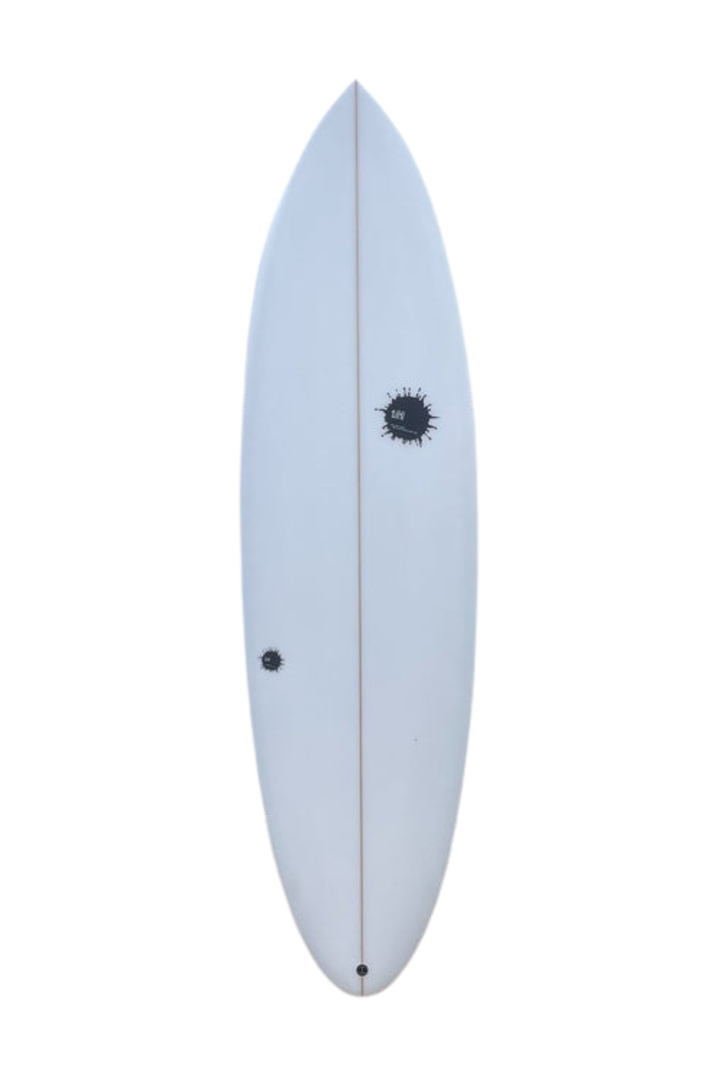 Tiki Custom Surfboard - 6'9 Drifter Twin - Clear