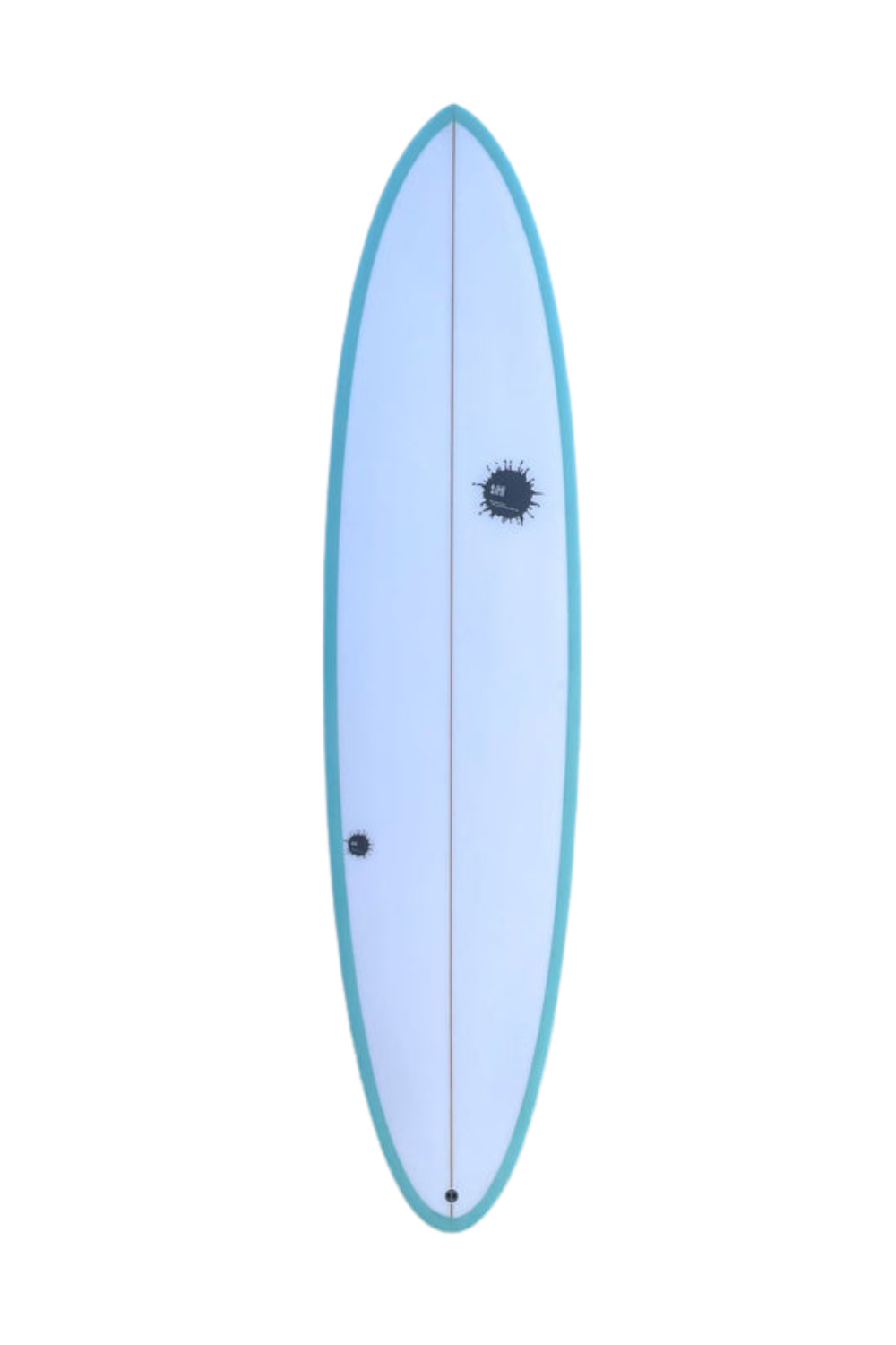 Tiki Custom Surfboard - 7'2 Nomad Mid - Iced Aqua