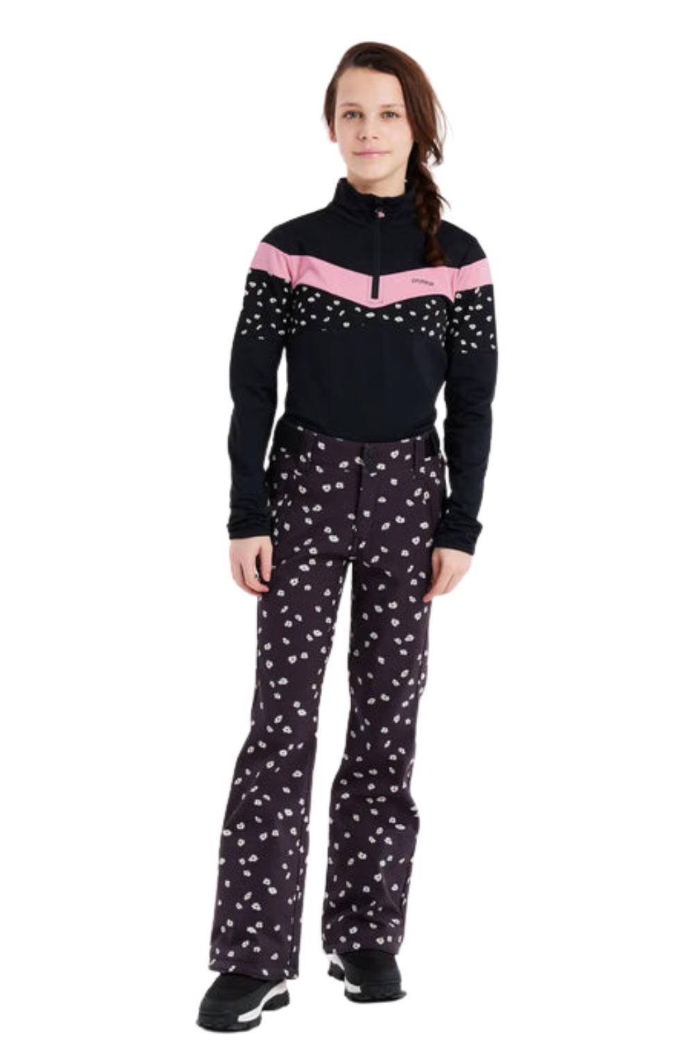 Protest Classy 23 Junior Softshell Ski Pants True Black