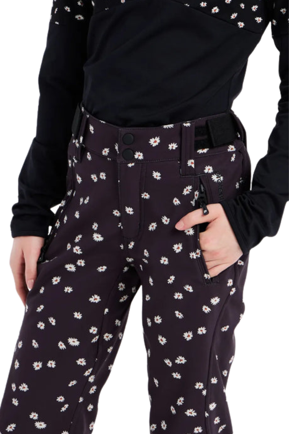 Protest Classy 23 Junior Softshell Ski Pants True Black