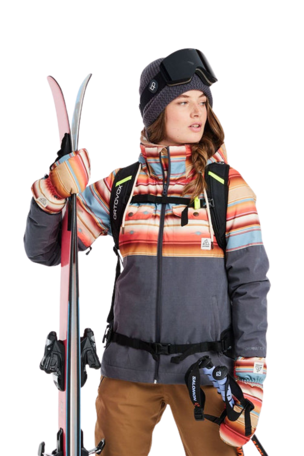 Protest Dryad Snow jacket Shadow Grey