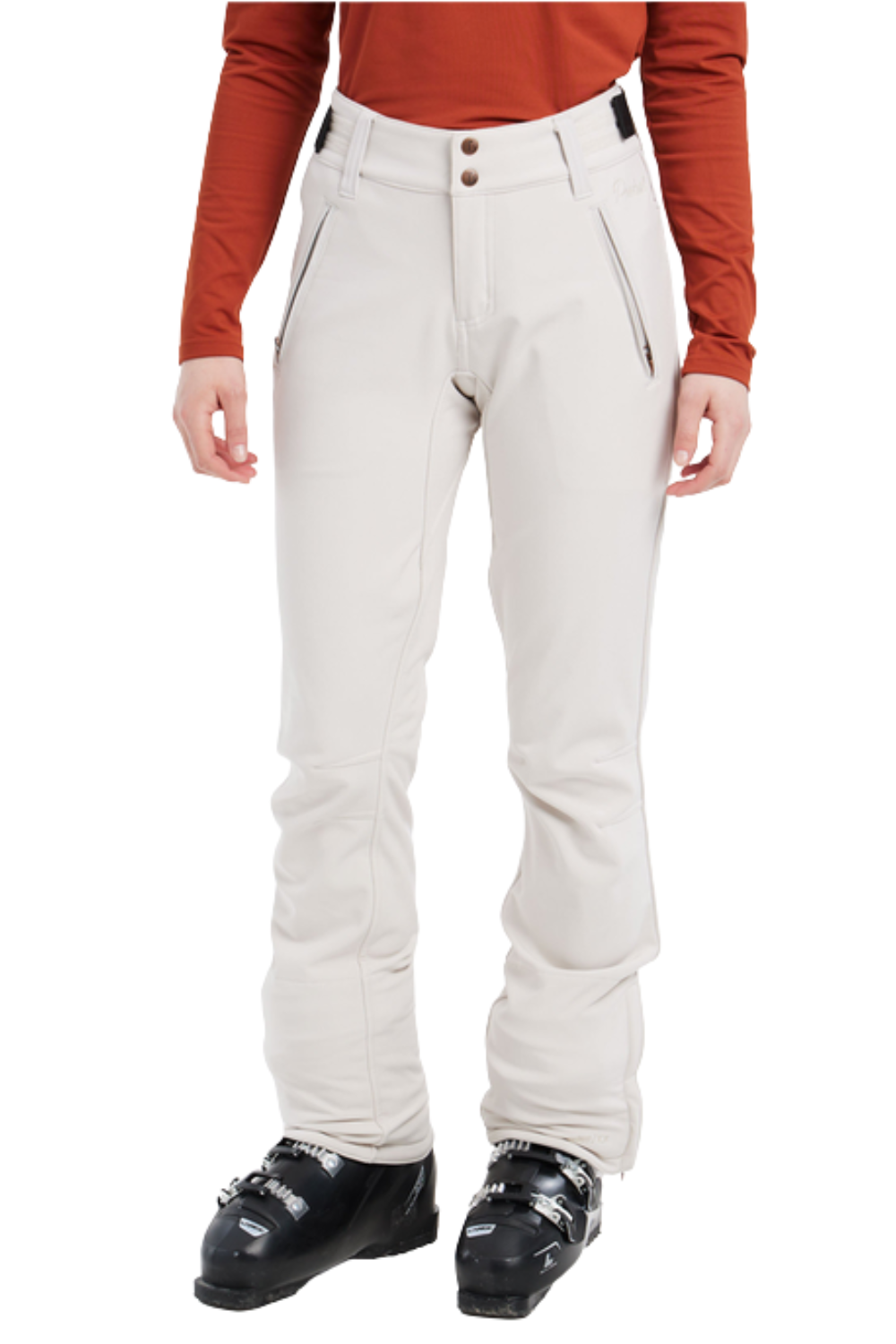 Protest Lole Softshell Snow Pants Kitoffwhite