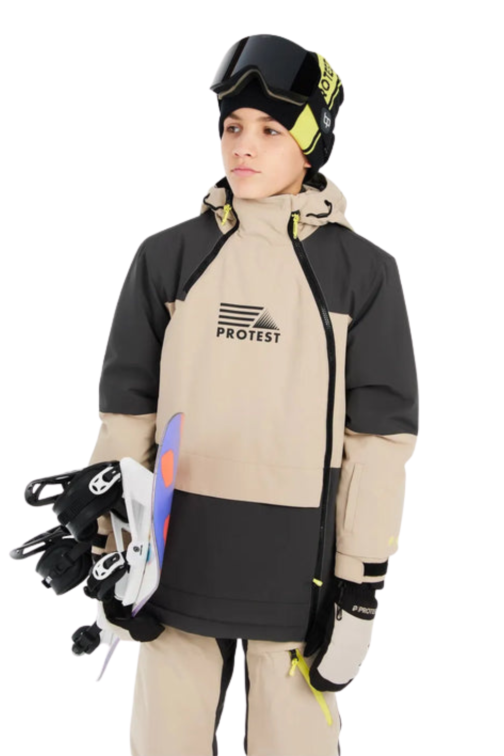 Protest Prtwark Junior Snowjacket Deep Grey